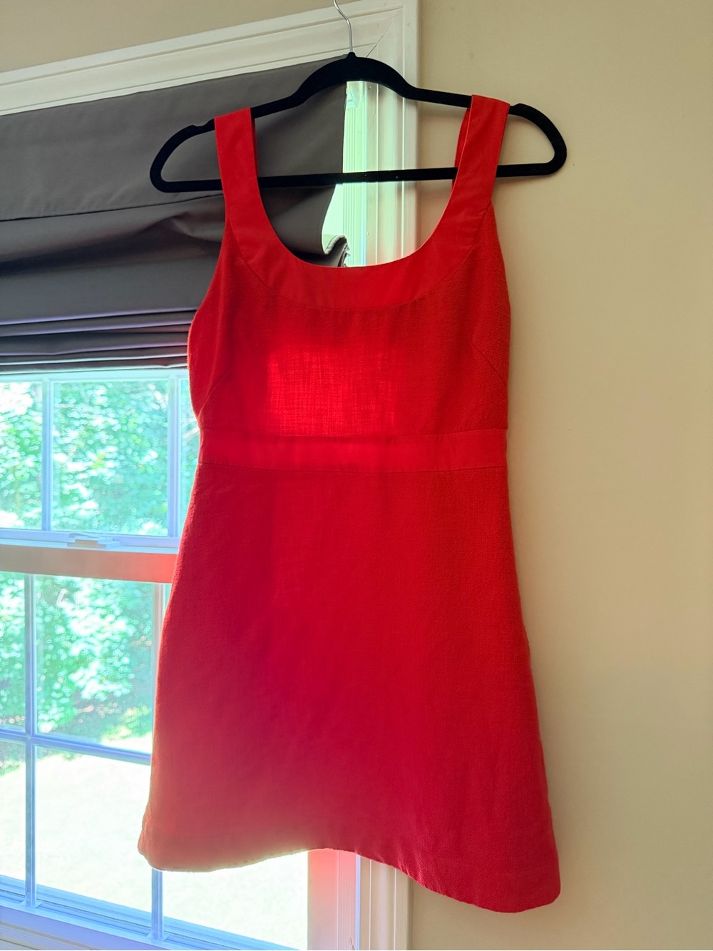 Maeve Red Sleeveless A-Line Dress